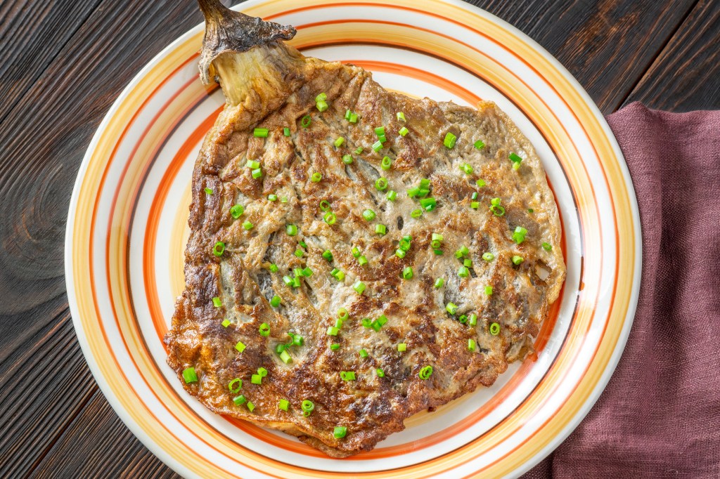 Tortang Talong (Filipino Eggplant&nbsp;Omelette)