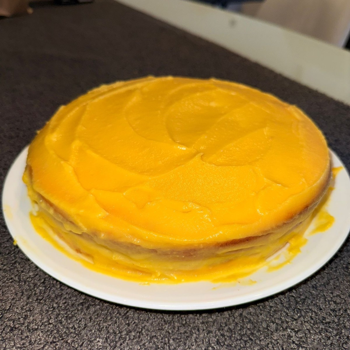 Filipino Yema Cake (Soft Chiffon with Yema&nbsp;Frosting)