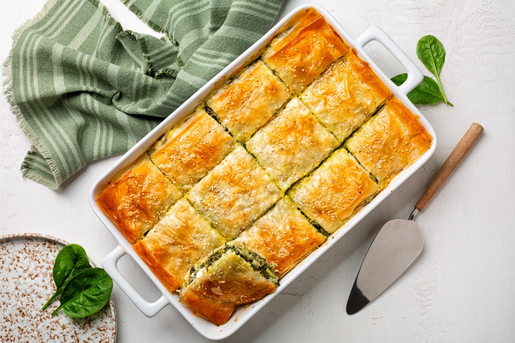 Greek Spanakopita (Spinach & Feta&nbsp;Pie)