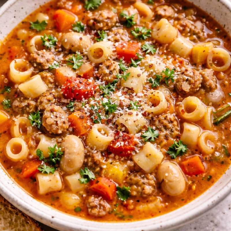 One-Pot Pasta e Fagioli: Hearty Italian&nbsp;Comfort